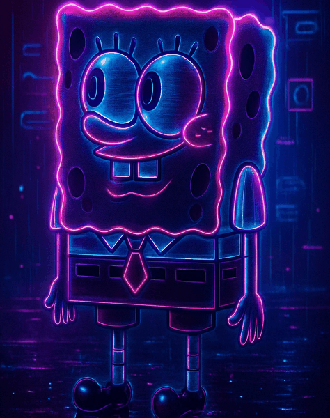 Example 3 — Cyberpunk style